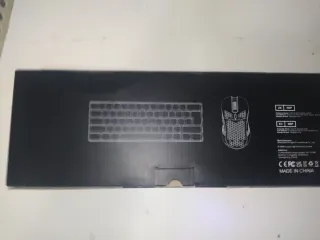 Teclado y Ratón Gaming Negro