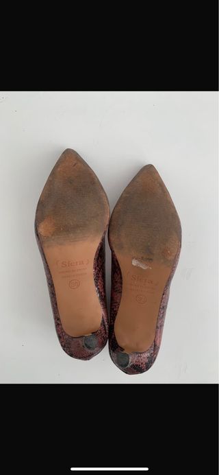 Tacones Sfera Talla 36 Animal Print