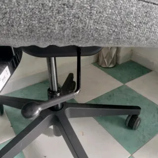 Silla de oficina Ikea gris