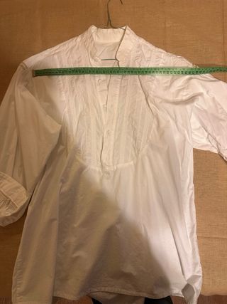 Camisa fallero blanca talla M