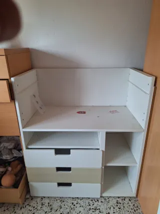 Cambiador Bebé y Escritorio Multifuncional