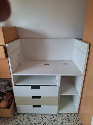 Cambiador Bebé y Escritorio Multifuncional