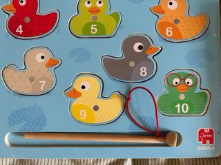 Juguete de pesca para niños (de madera)