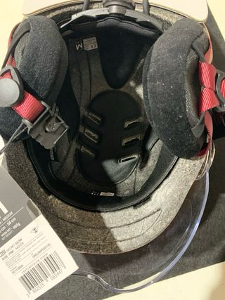 Casco CASR Glow LED Talla M Rosa Brillante