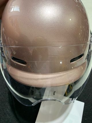 Casco CASR Glow LED Talla M Rosa Brillante