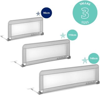 Jané Barrera de Cama Abatible, Largo 90 cm, Bolsa