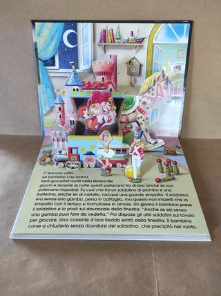 Libro pop up il soldatino di piombo