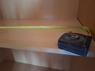 Armario esquinero de madera