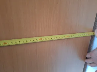 Armario esquinero de madera