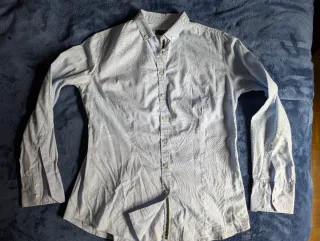 Camisa Fred Perry Azul Talla XL