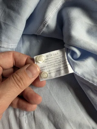 Camisa Fred Perry Azul Talla XL