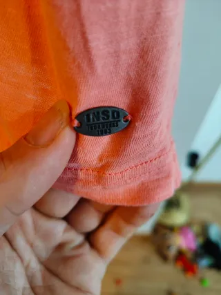 Polo Inside naranja manga corta talla M