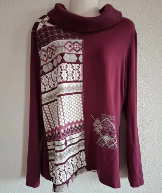 Camiseta Viccio Estilo Desigual Talla 48