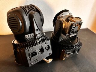 Cabezas móviles iluminación fiesta LED