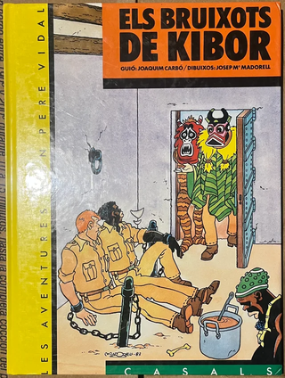 Les Aventures d’en Pere Vidal 1-6 còmics català.