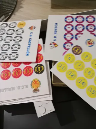 Juego de mesa Fútbol Chapas LFP