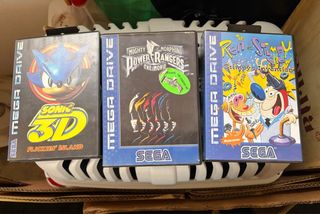Juegos Sega Mega Drive: Sonic, Power Rangers, Ren