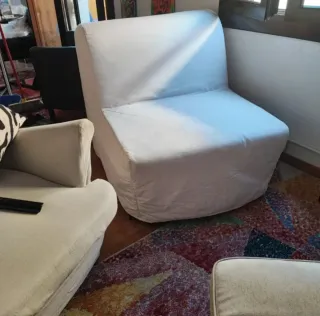 Sofá Cama Ikea Lyksele Blanco