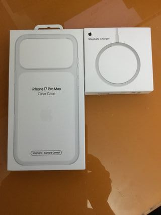 Funda Apple iPhone 17 Pro + Cargador Magsafe
