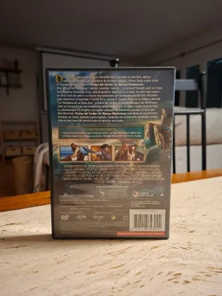 Pack 4 DVDs Piratas del Caribe
