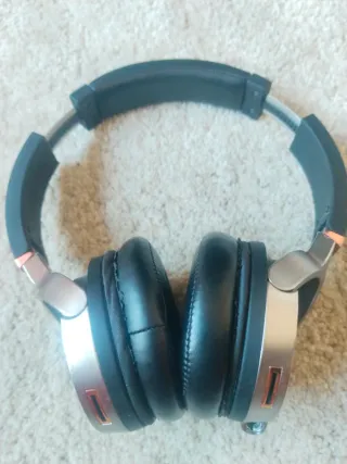 Auriculares Pioneer Negros y Dorados
