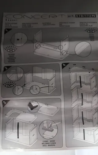 Armario de resina gris