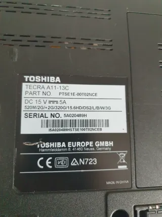 Toshiba Tecra i5 con SIM