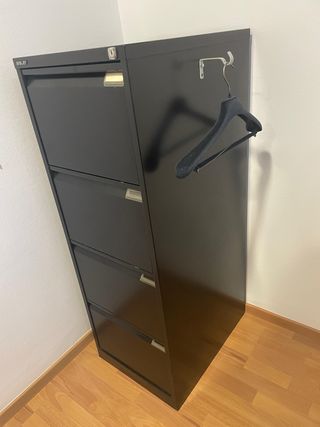 Cajonera Metálica Bisley Negra