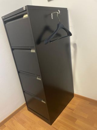 Cajonera Metálica Bisley Negra