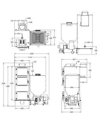 Caldera BOILER 34 policombustible Nueva MAD2001