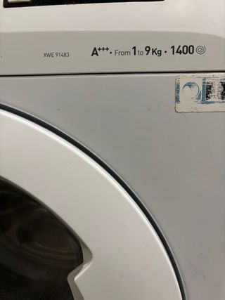 Lavadora 9kg 1400rpm A+++