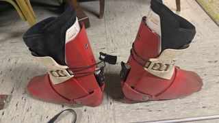 Sci vintage Kastle, Atomic, Red Master e bastoncini