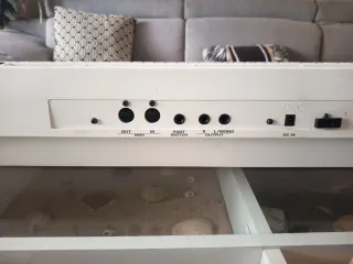 Teclado Roland E09W con patas