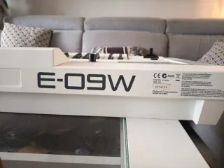 Teclado Roland E09W con patas