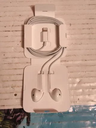 Cargador y Auriculares iPhone Apple