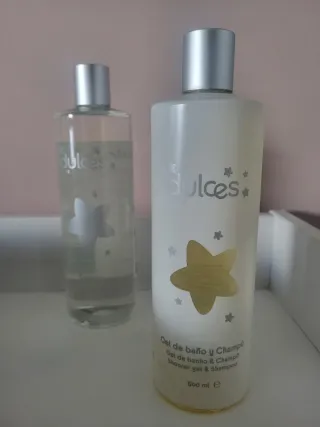 Dulces Gel y Champú + Colonia bebé