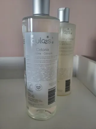 Dulces Gel y Champú + Colonia bebé