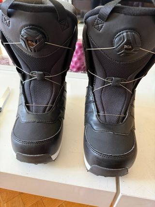 Fijaciones y Botas Niño Snowboard