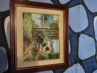 Cuadro pintado al oleo