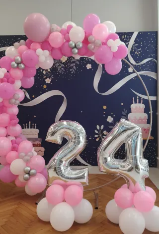 Composiciones de globos para eventos
