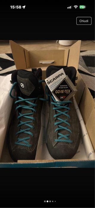 Scarpa mescalito Mid gtx numero 43