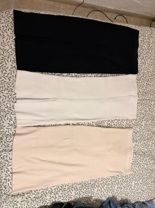 Faldas de punto midi (3 unidades)