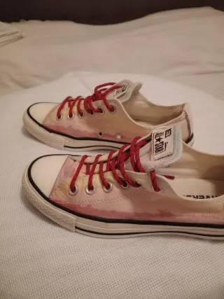 Converse estive donna rosa giallo