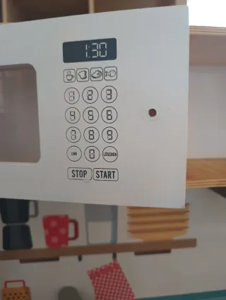 Cocina de juguete de madera