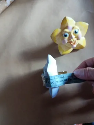 2 Decorazioni per Tende Infantili Gatto in Ceramica