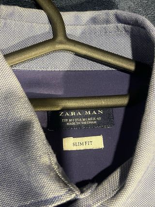 Camisa Zara azul
