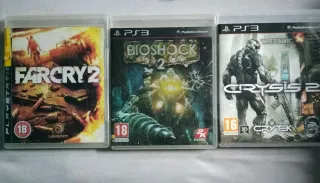 Juegos PS3: Far Cry 2, Bioshock 2, Crysis 2