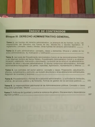 Temario Oposición Administrativo