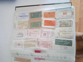 Collezione bustine di zucchero varie