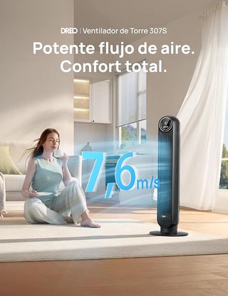 Dreo SMART ventilador de pie silencioso W-Fi Alexa